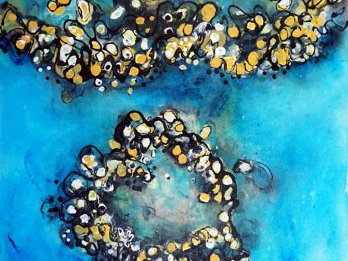 Heart Reef, Great Barrier Reef Original Acrylic Artwork